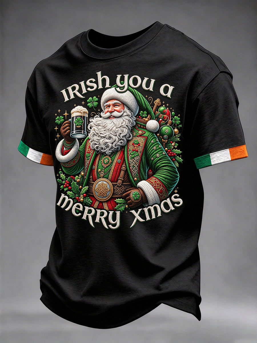 Men's Merry Christmas Short Sleeve T-shirt