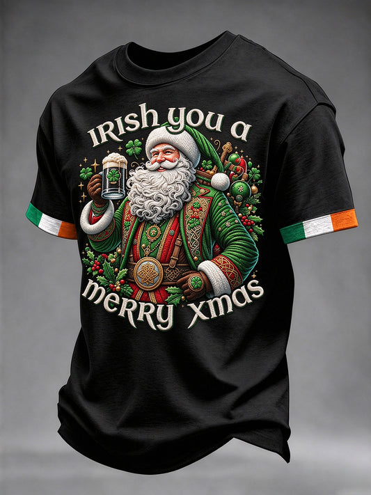 Men's Merry Christmas Short Sleeve T-shirt