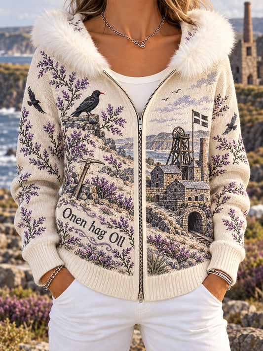Women's UK Cornwall Knit Hoodie
