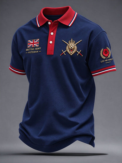 Men's British Army Veteran Print Shirt