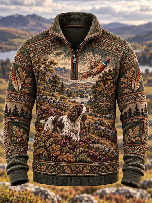 Men's Hunting Season Culture Flannel Sweatshirt