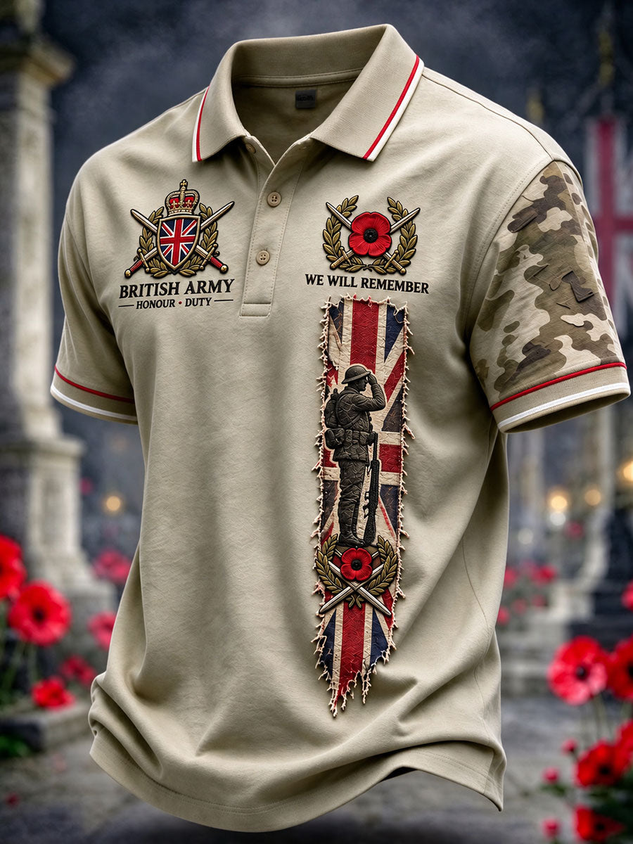 Men's polo shirt