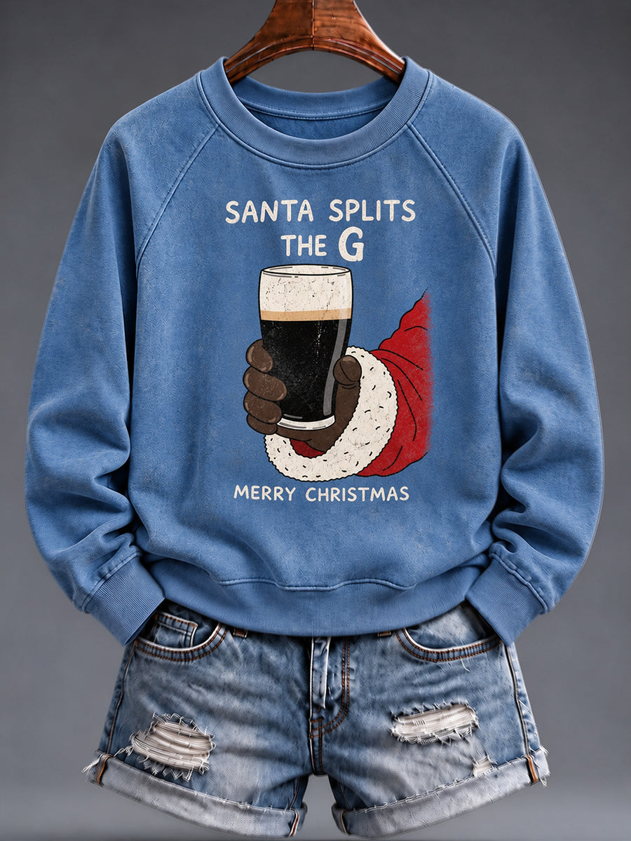 Women's Happy Irish Christmas Sweatshirt