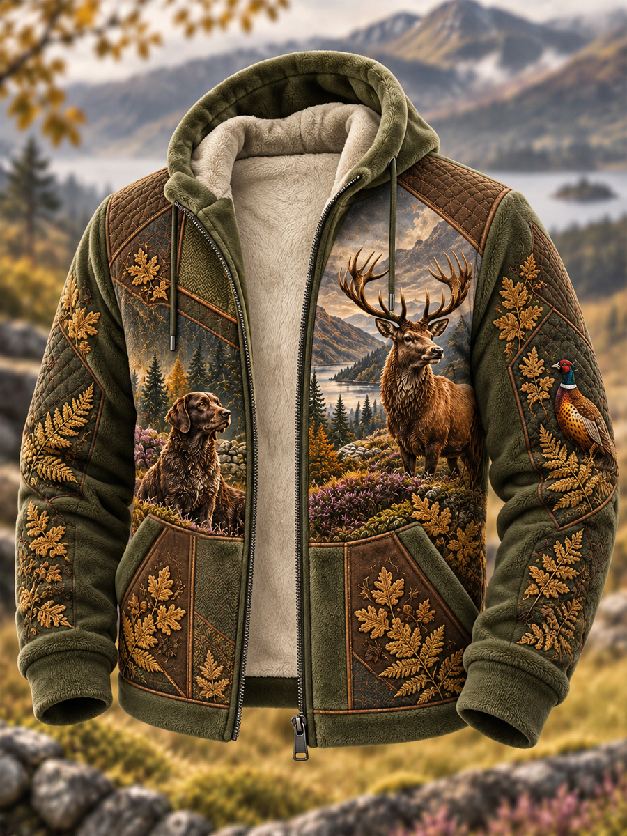 Men's Hunting Season Culture Flannel Jacket