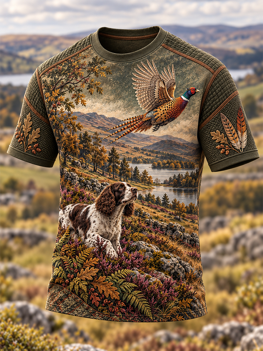 Men's Hunting Season Culture Short Sleeves T-Shirt
