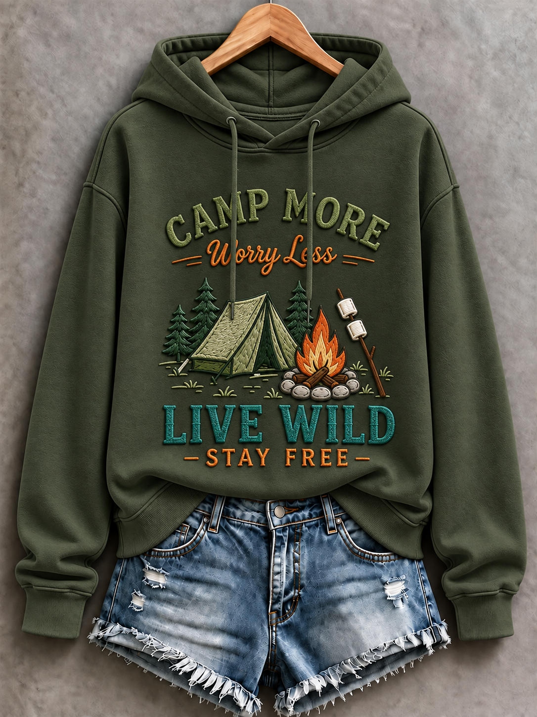 Women's Camping Regular Sweatshirt