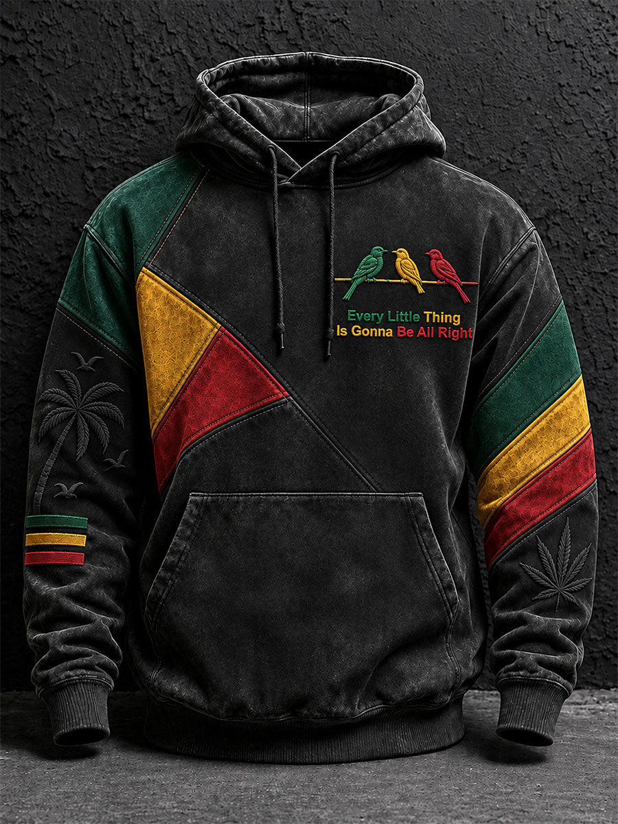 Men's Every Little Thing Is Gonna Be All Right Hoodie