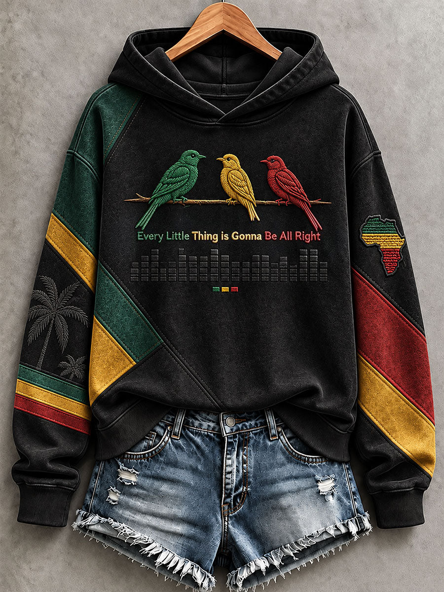 Women's Every Little Thing Is Gonna Be All Right Hoodie