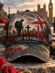 Men’S Military Veteran Commemorative Graphic Cap