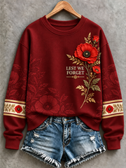 Women's Remembrance Day Regular Sweatshirt