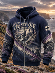 Men's UK Cornwall Waffle Long-Sleeve Hooded Jacket