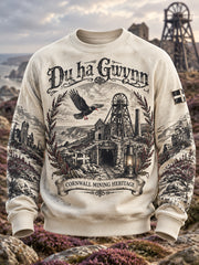 Men's UK Cornwall Waffle Long-Sleeve Sweatshirt
