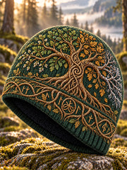 Unisex Nordic Viking Warm Cold Knitted Hat