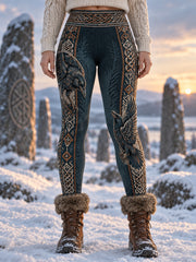 Women's Nordic Viking Velvet Leggings